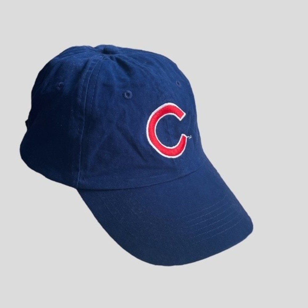Chicago Cubs MLB Hat Soft Blue Embroidered And Adjustable One Size BWM Global